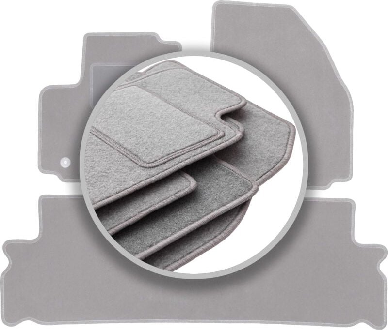 Graue Automatten für: Ford Galaxy MK2 Minivan (2006-2012)