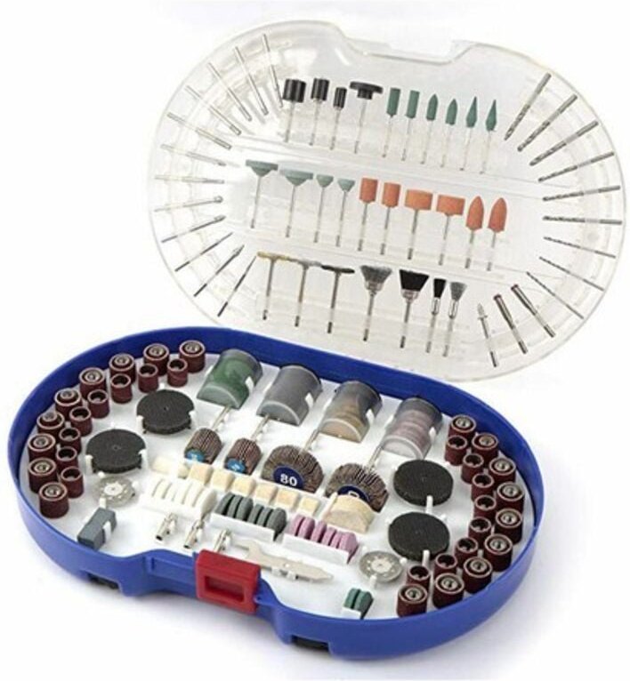 276-Teiligesdremelmini-Bohrer-Zubehörset,polier-Undschleifbitsimkoffer