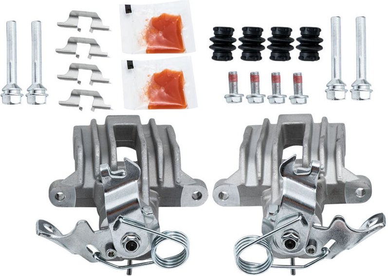 Maxpeedingrods - 2 Bremssattel Hinten Links Rechts for vw Passat 3B A4 8D A6 4B Skoda Superb 3U4
