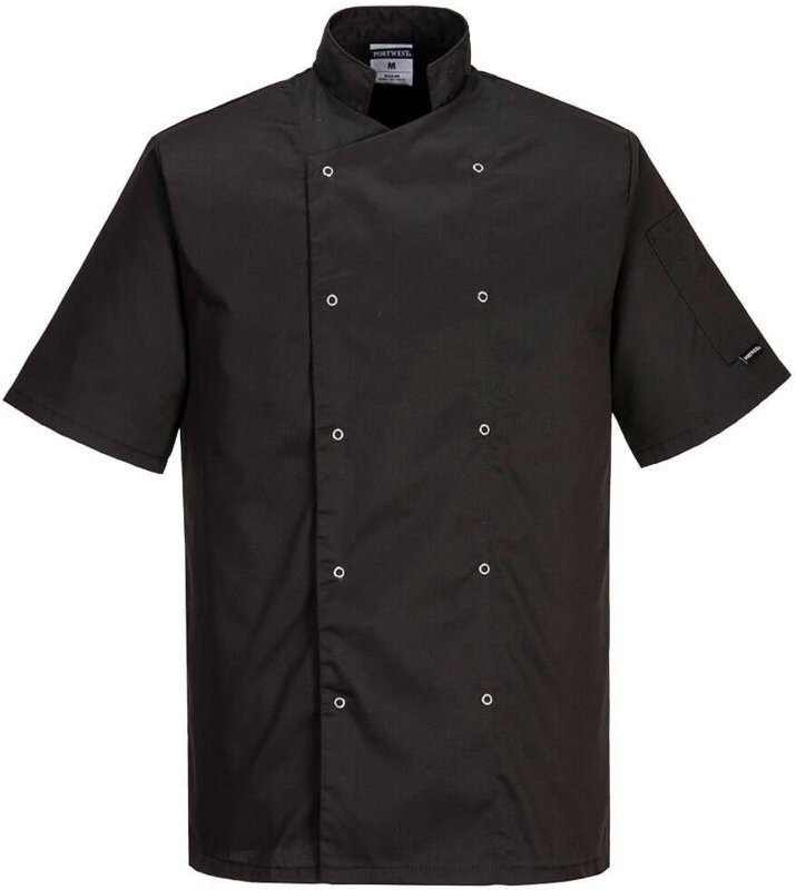 Küchenjacke Cumbria Schwarz 3XL