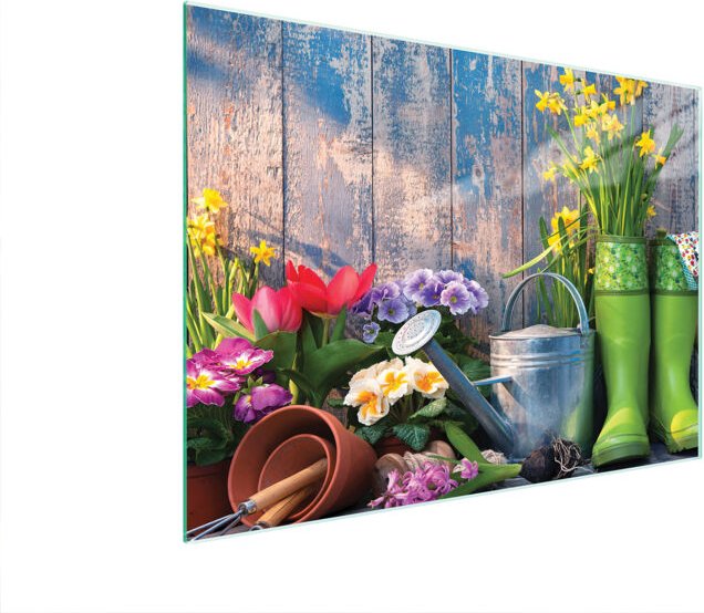 Glasschneidebrett 40x30 Garten