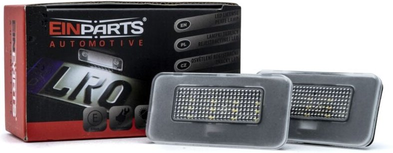 LED-Kennzeichenbeleuchtung, 6000 K, Kaltweiß, 12 V, CANBUS, für Tesla Model X/S 2017-Heute