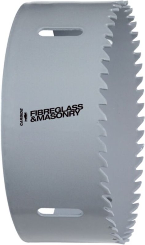 Bahco Hartmetallbestückte Lochsägen für Glasfasern und Stein, 92 mm