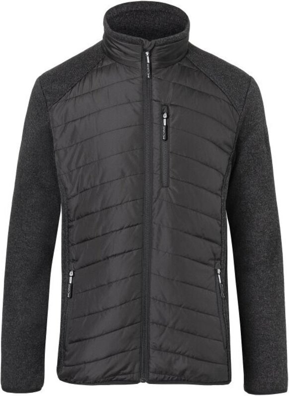Kübler Hybridjacke weather schwarz/dunkelgrau Gr. xs