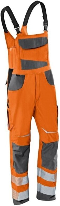Thumbnail - Kübler Latzhose reflectiq psa 2 3207 warnorange/anthrazit Gr. 60