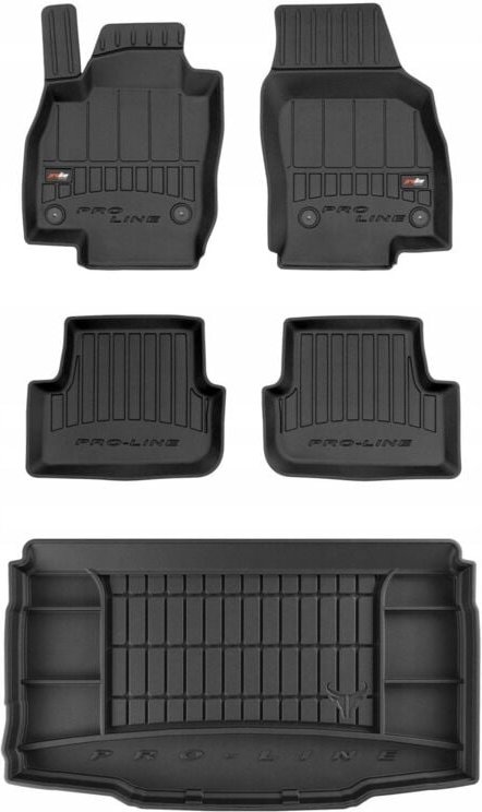 Thumbnail - SET 3D Gummimatten Seat Ibiza 5 HB ab 2017-