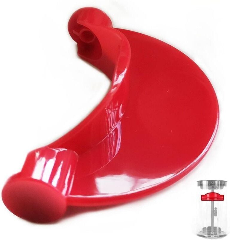 Verbesserte rote Staubbehälter-Ersatzteile für Dyson V10, V11, V12 und V15 Staubsauger. Verbesserter Entriegelungsknopf ...