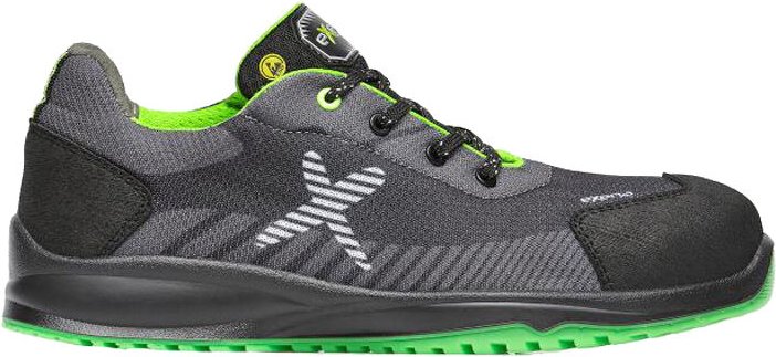 Exena Python S1P ESD SRC niedrige Arbeitsschuhe - 39 EU - Grau / Grün