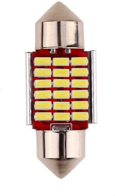 Woosien - 2 Stück C5w C10w 31 mm 3014 18 smd Soffitten-LED-Canbus-Auto-Innenbeleuchtung, Kennzeichenbeleuchtung, 12 v