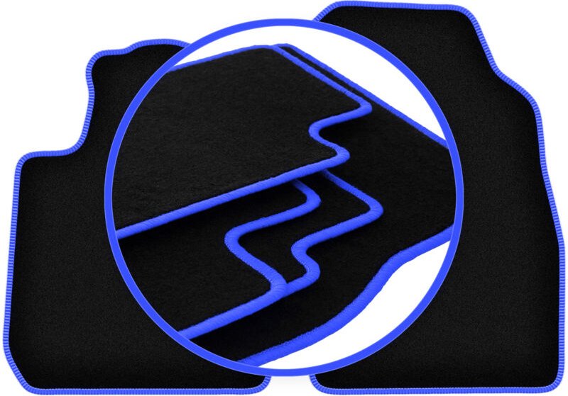 CARLUX-BLUE Autofußmatten für: Ford StreetKa Cabrio (2003-2006)