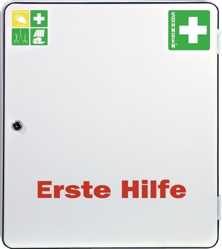 Thumbnail - Certeo - Verbandschrank bonn B402xH462xT112ca.mm weiß 1-türig söhngen - weiß