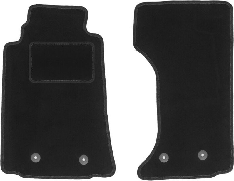 Vordere Matten schwarz für: Mazda MX-5 III Cabrio (2005-2015)