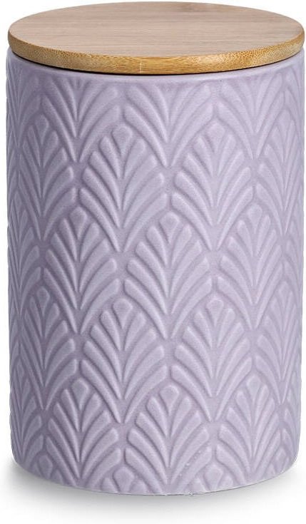 Thumbnail - Keramikbehälter mit Bambusdeckel, 720 ml