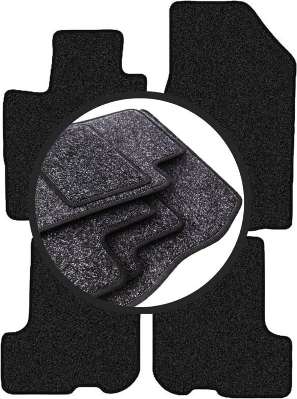 ANTHRA Autofußmatten für: Dacia Sandero Stepway II FL Fließheck (2018-2021)