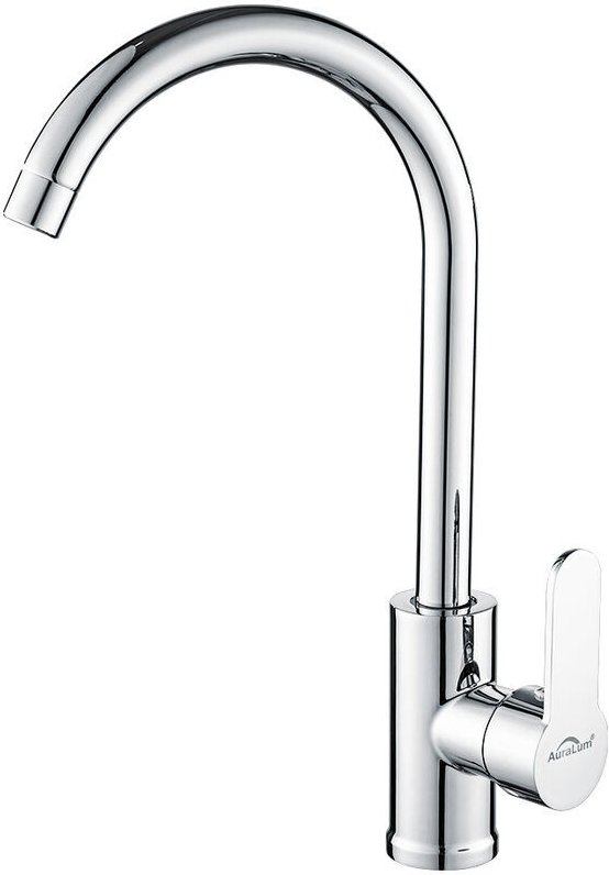 Küchenarmatur Hochdruck 360° drehbare Mischbatterie für Spülbecken, Küche Spültischarmatur, 290 mm Hochauslauf - Aiperq