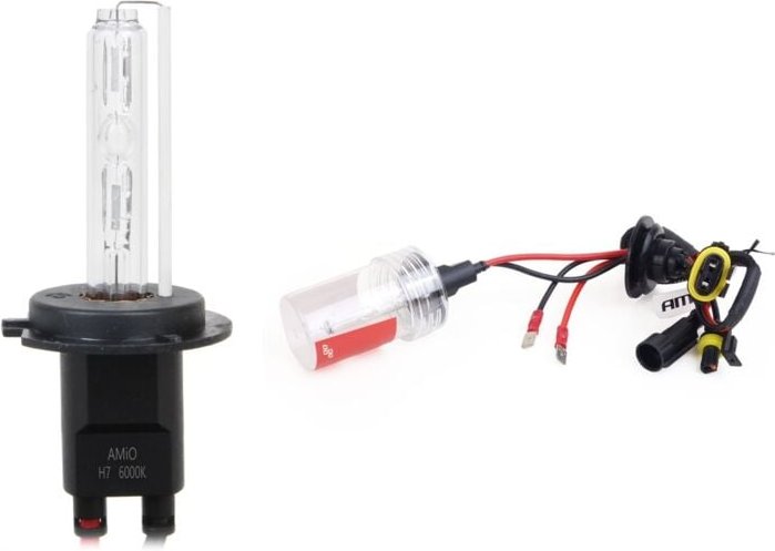 HID-Xenonlampe H7 6000K AMIO-01323