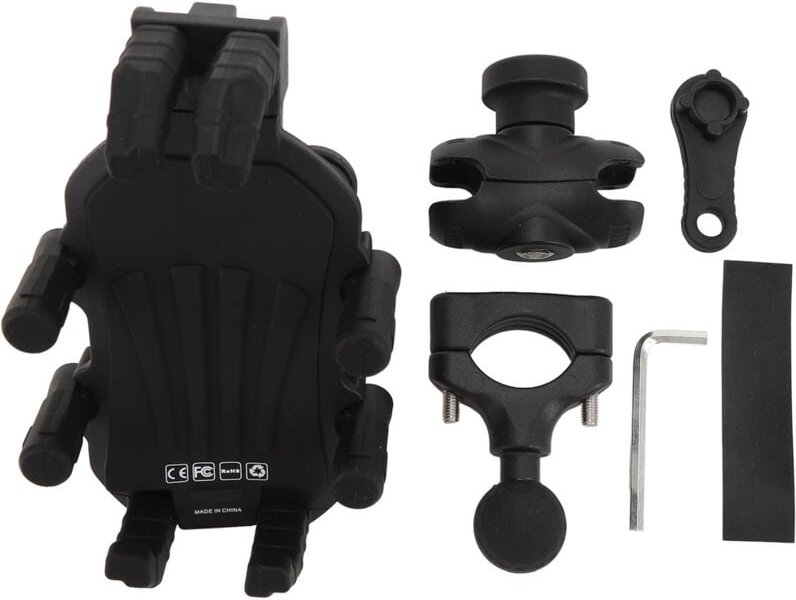 Jeffergarden Motorrad -Telefonmontage mit Vibrationsdämpfung Hochgeschwindigkeitssicherung für Scooter ATV 4,9 bis 8,1 Z...