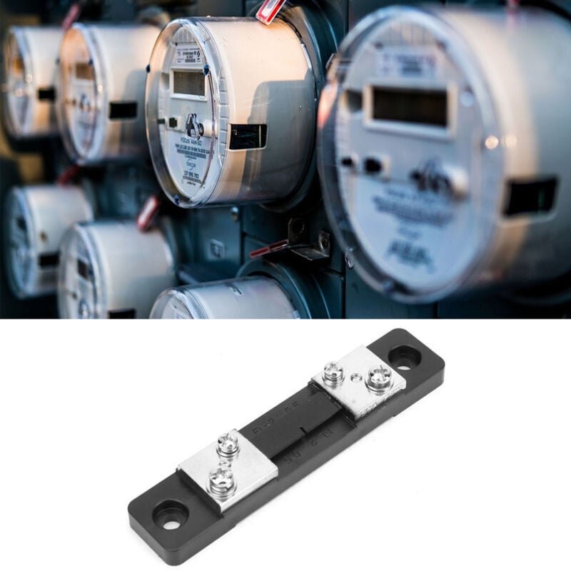Ymyny - Shunt-Widerstand für Fielect 50A 75mV dc Amperemeter FL-2, 1 Stück mumu