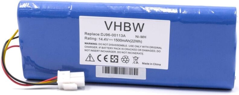 Akku Ersatz für Samsung SAM14.49B für Staubsauger (1500 mAh, 14,4 v, NiMH) - Vhbw