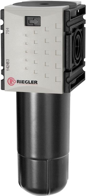 Aktivkohlefilter »FUTURA-mini« mit Metallbehälter, bg 0, g 1/4 - Riegler