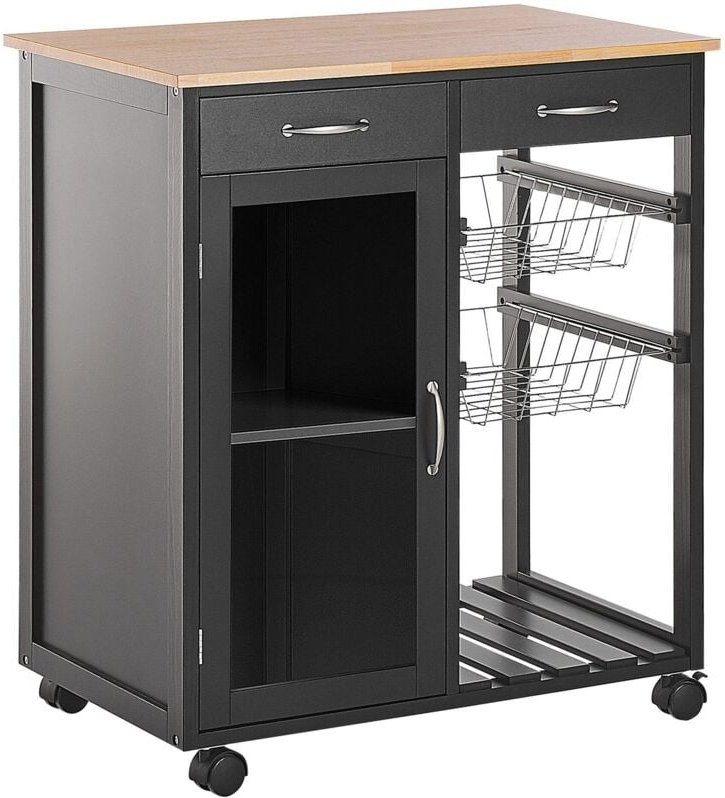 Servierwagen BOVES Schwarz