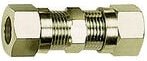 Gerade Verschraubung, Rohr-Außen-Ø 4 mm, sw 10, SW1 10, ms vern. - Riegler