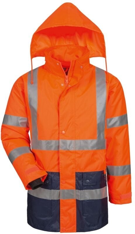 Safestyle - Warnparka, Gr. l, orange/blau