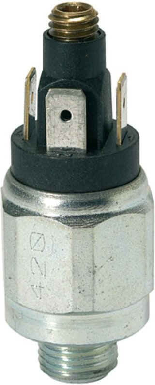 Druckschalter, Wechselkontakt, Stahl ver., 42 v, g 1/4, 10-70 bar - Riegler