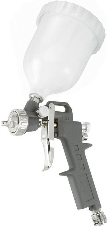 Airbrush-Lackierpistole mit 18-mm-Duse und Obertank Fervi a162a