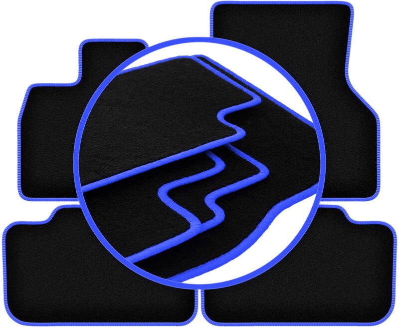 CARLUX-BLUE Autofußmatten für: BMW iX I20 0 (2021-2022)