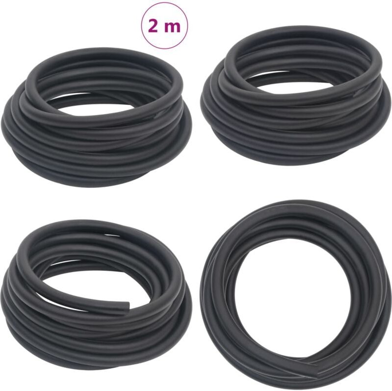 Hybrid-Luftschlauch Schwarz 0,6 2 m Gummi und pvc - Luftschlauch - Luftschläuche - Home & Living - Schwarz