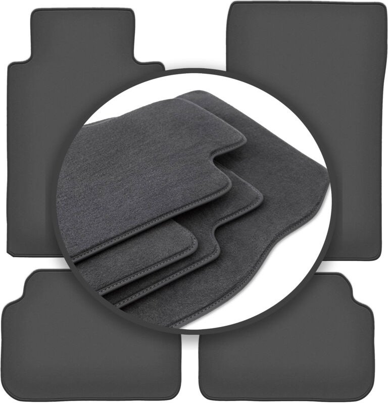 Premium-Fußmatten für: Mercedes E W124 Coupé (1984-1997)