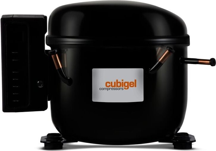 Reporshop - Cubigel Glt80Tdc 1/4 R134A Kompressor 220V Hochtemperatur 8,1cm3