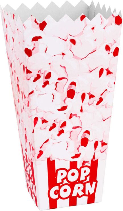 PopCorn-Karton 7x22x10,5cm GROSS 1,7L 100Stk.