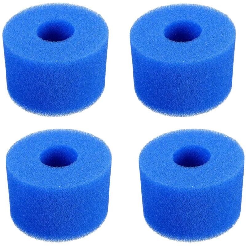 4er-Pack Schaumstofffilter für S1, wiederverwendbares, waschbares Schwimmzubehör
