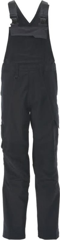 Thumbnail - Latzhose mit Knietaschen accelerate 20769-563 Gr. 90C52 black - Mascot