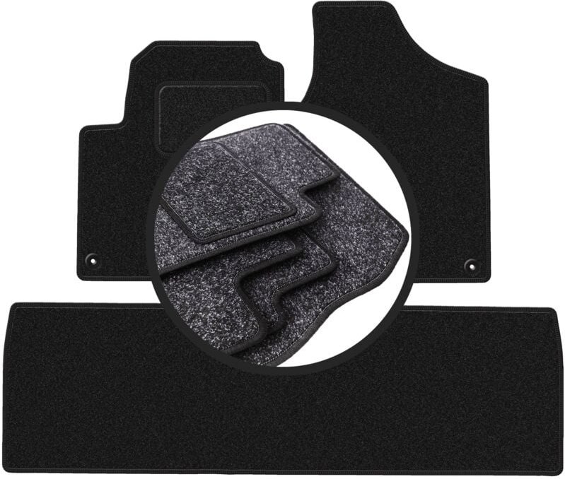 ANTHRA Autofußmatten für: Seat Alhambra I Minivan (1995-2010)