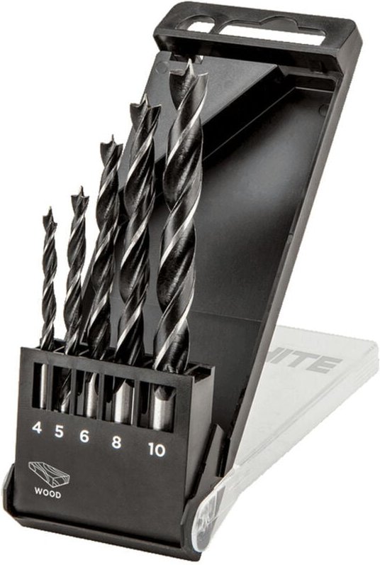 5 tlg. Profi Holz Spiralbohrer-Set