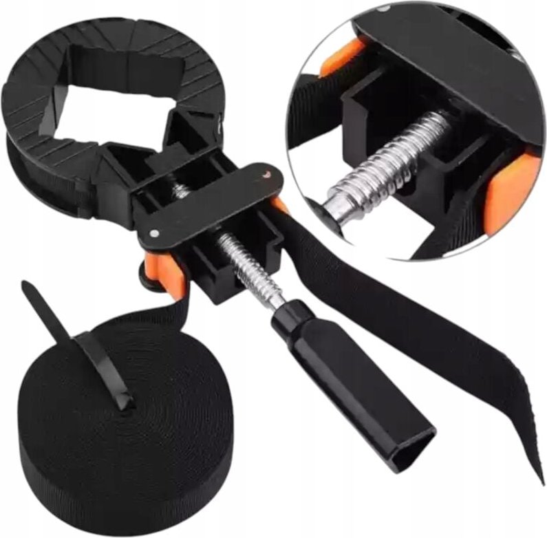 ZIMMERMANN-MONTAGEBANDKLEMME, WINKEL FÜR RAHMEN 4 Eckbacken 4 m