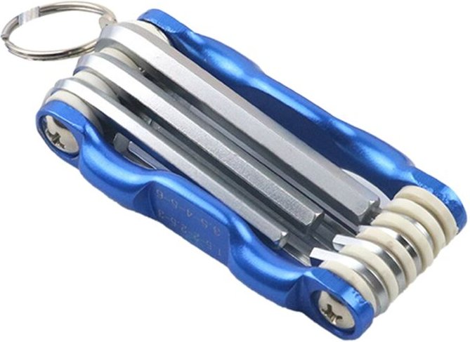 Klappbarer SechskantschlüSsel-KastenschlüSselsatz, Flacher KugelkopfschlüSsel, SchlüSselsatz, Reparatur, Auto-Handwerkze...