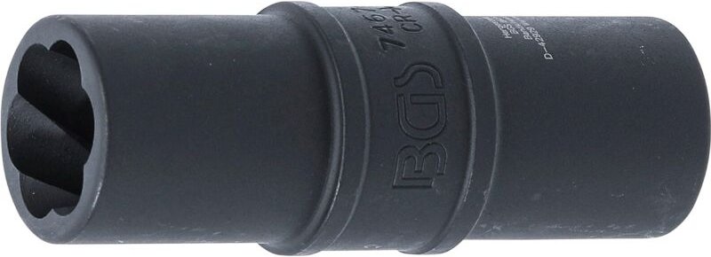 Bgs Technic - Kraft-Spezial-Schraubenausdreh-Wendeeinsatz 17 mm 12,5 mm (1/2')