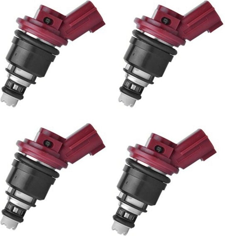 4Pcs Kraftstoff Injektor Düse für 1992-1999 I30 96-99 3,0 L 16600-96E00 Auto Motor