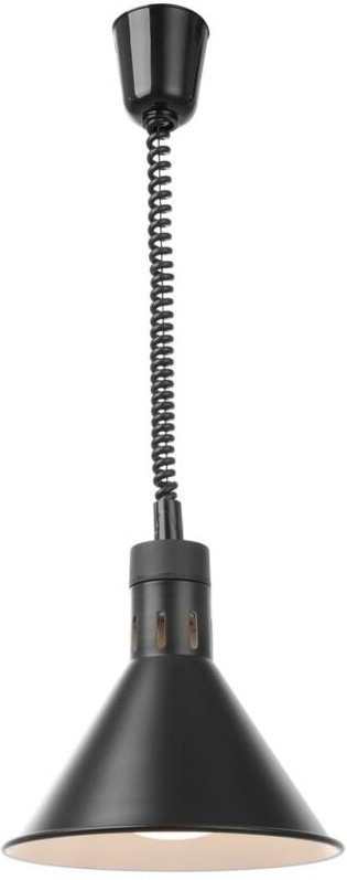 Hendi - Höhenverstellbare Wärmelampe, konisch, Kupfer, 230V/250W, ⌀275x(H)250mm