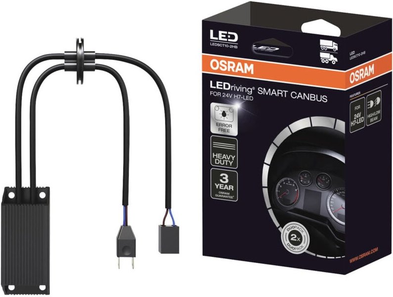 Thumbnail - Osram Automotive CanBus Lastwiderstand LEDSCT10-2HB Bauart (Kfz-Leuchtmittel) Canbus Lastwiderstand