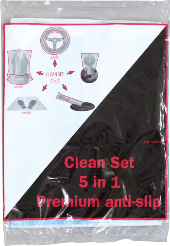 Kstools - Innenraum-Schoner Set 5 in 1, pkw, 100er-Pack