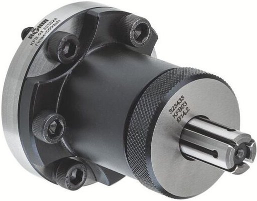 Röhm Hülsenspanndorn KFB kraftbetätigt, Größe 5, mit Flanschaufnahme - 327591