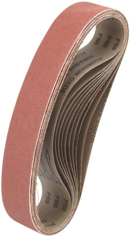10 Schleifbänder 50x686mm Eckra Korn 150