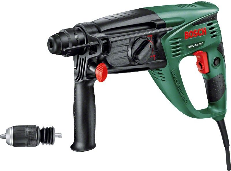 Pbh 3000-2 fre 750W Bohrhammer + SDS-Adapterfutter + Zubehör – 0603393200 - Bosch