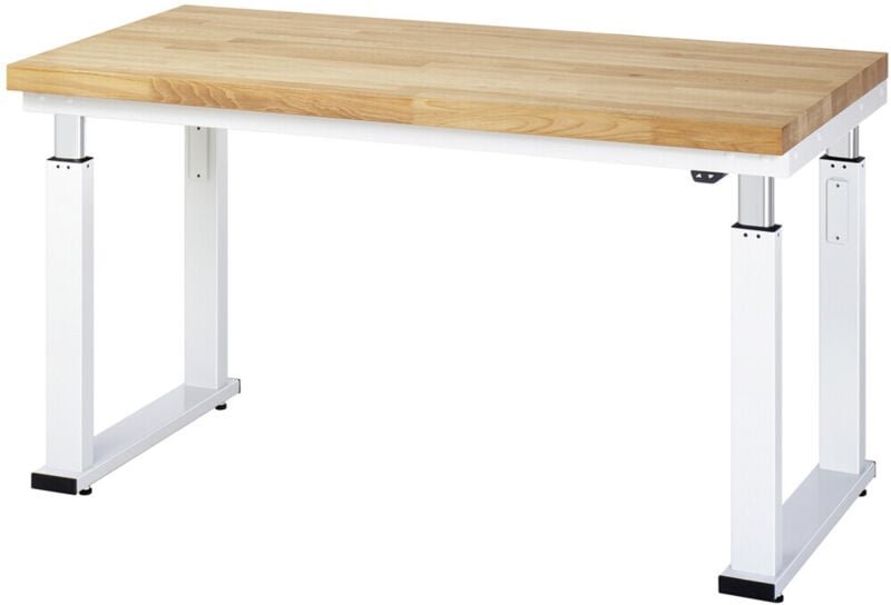 STIER Elektrisch Höhenverstellbare Werkbank Premium BxTxH 1500x700x740-1140 mm