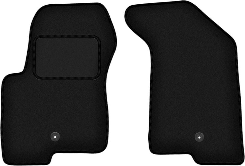 Vordere Matten schwarz für: Jeep Patriot Offroad (2006-2016)